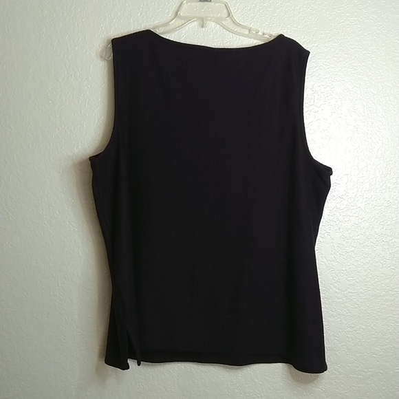 Eileen Fisher ULTRAFINE MERINO SHELL sleeveless WOOL top sz 2XL - Picture 8 of 8